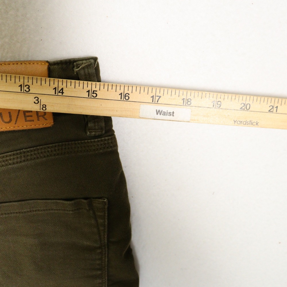 DU/ER Pants N2X Slim Fit Chino Performance Stretch Olive Men 32x30 - Picture 9 of 9